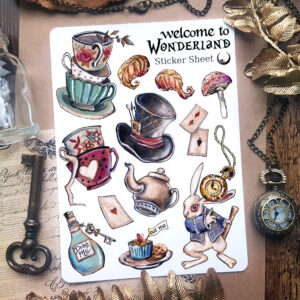 Welcome to Wonderland</br>Sticker Sheet