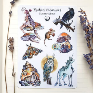 Mythical Creatures</br>Sticker Sheet